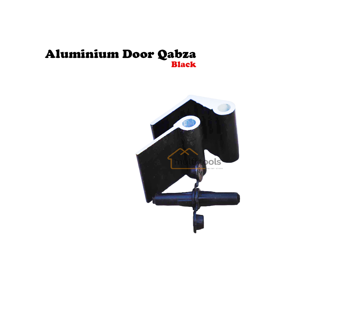 Aluminium Door Qabza [Black] 